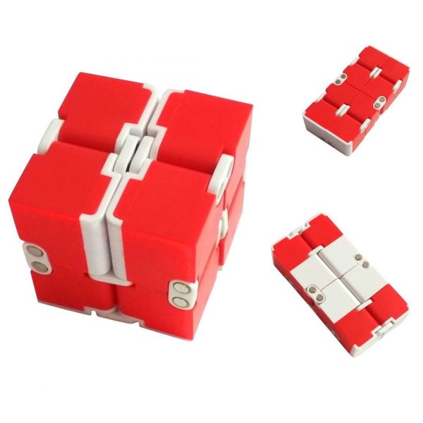 Stuard Infinity Cube Toy, Sensory Infinity Cube Autism Relief Toys, Mini ABS Infinity Cube Puzzle Accessories Toys for Adults Hand Cube Relieve Stress and Anxiety Relief and Kill Time stuard.in