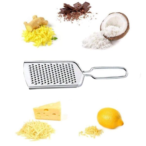 Stuard Cheese/Ginger/Garlic/Nutmeg & Chocolate Grater Pack of 1 Silver from www.stuard.in
