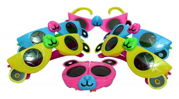 Stuard Buy Kids Foldable Plastic Sunglasses Pack of 12 at Stuard.in ,party suplies , birthday parties